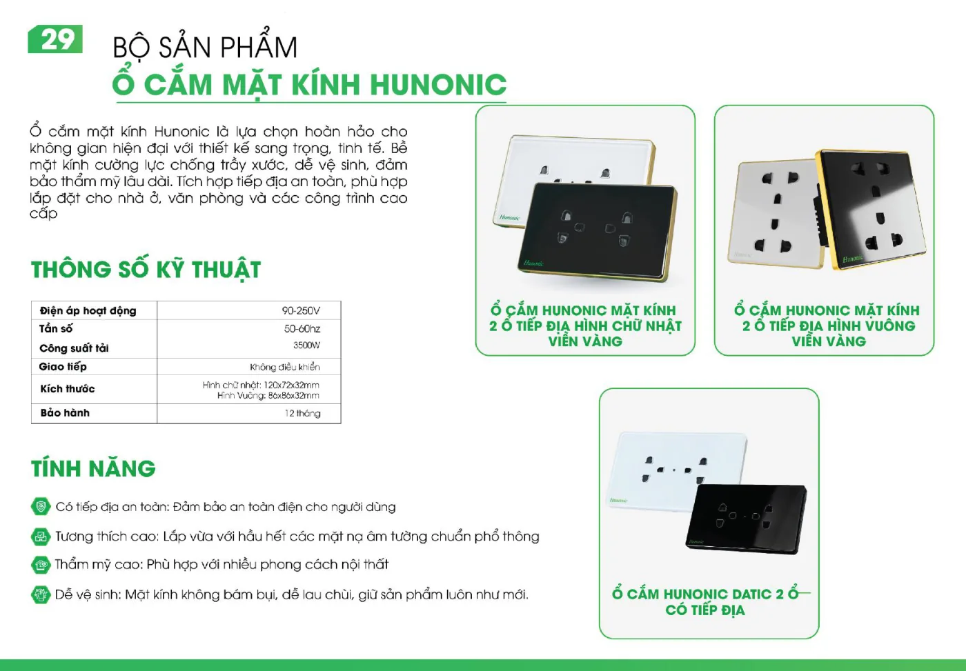 Catalogue Hunonic – trang 30