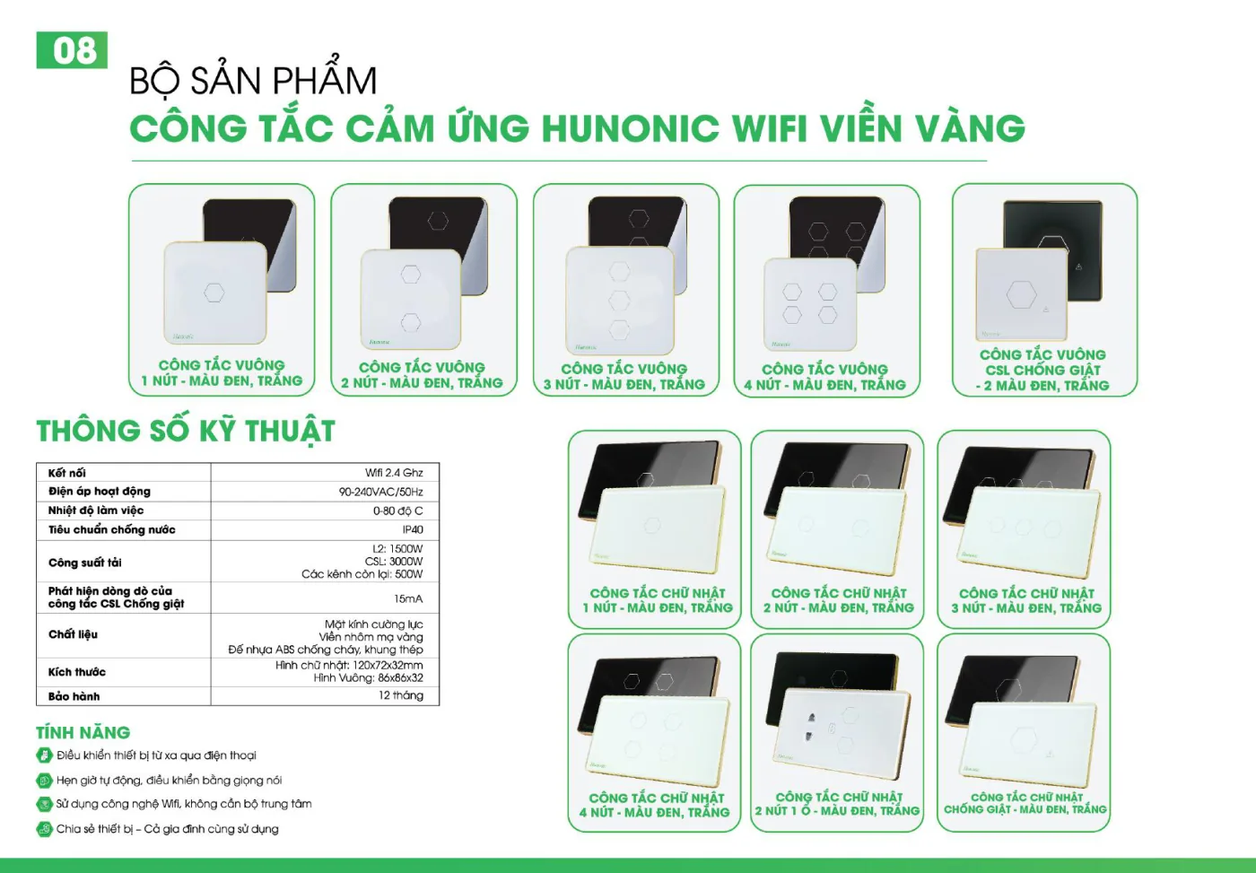Catalogue Hunonic – trang 9
