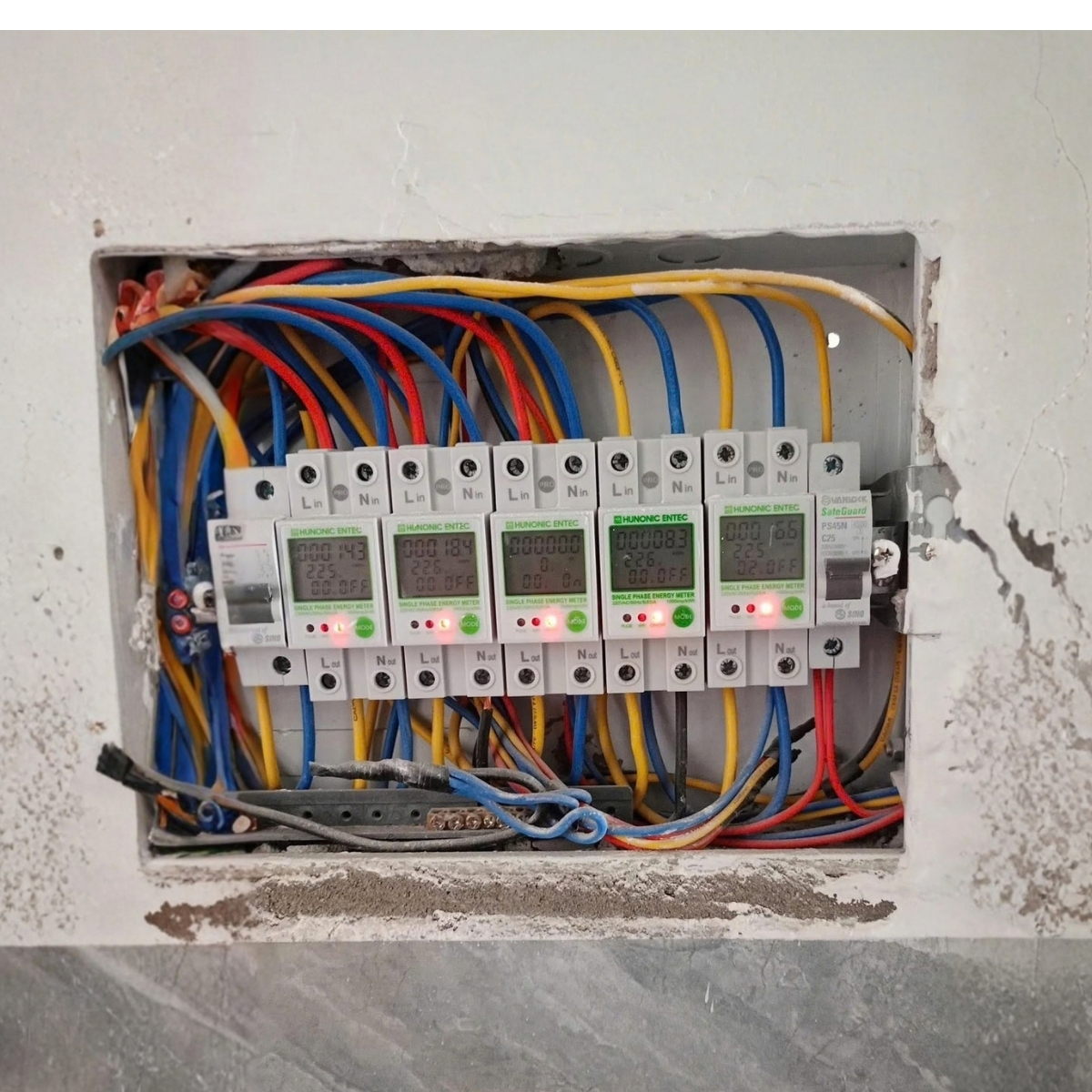 Bộ Kiểm Soát Điện Năng Thông Minh Wifi HUNONIC ENTEC