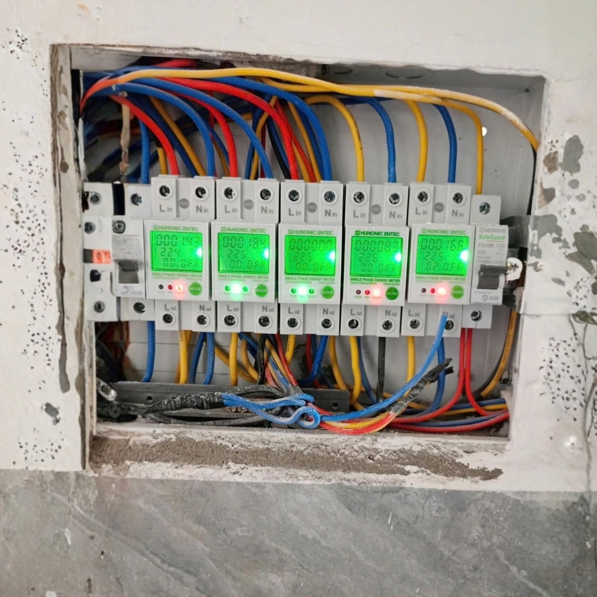 Bộ Kiểm Soát Điện Năng Thông Minh Wifi HUNONIC ENTEC