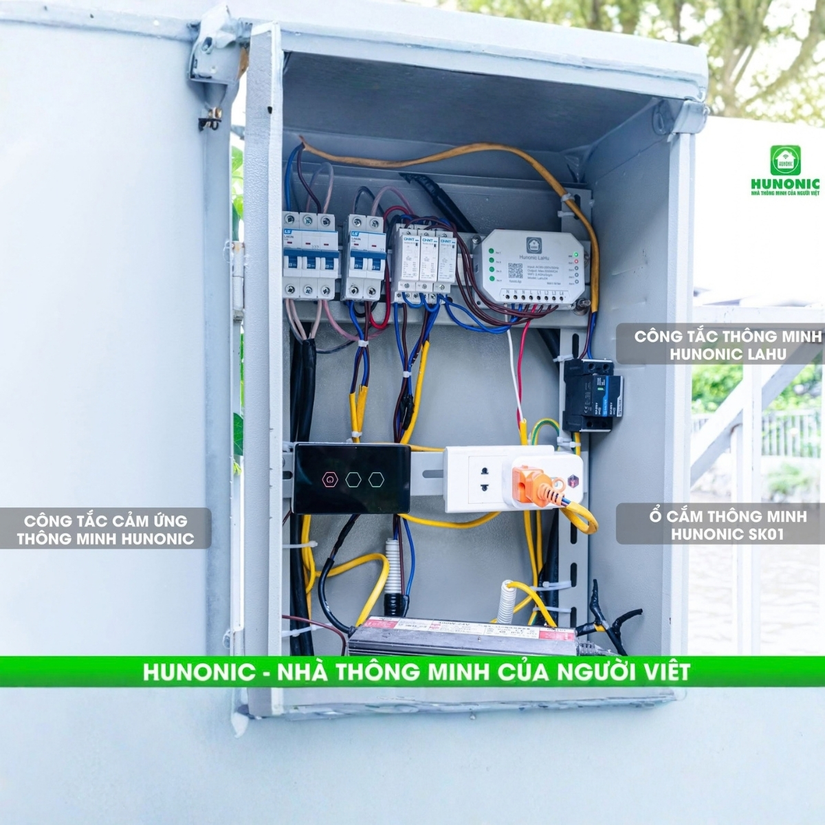 Công Tắc Thông Minh Lahu 4 kênh