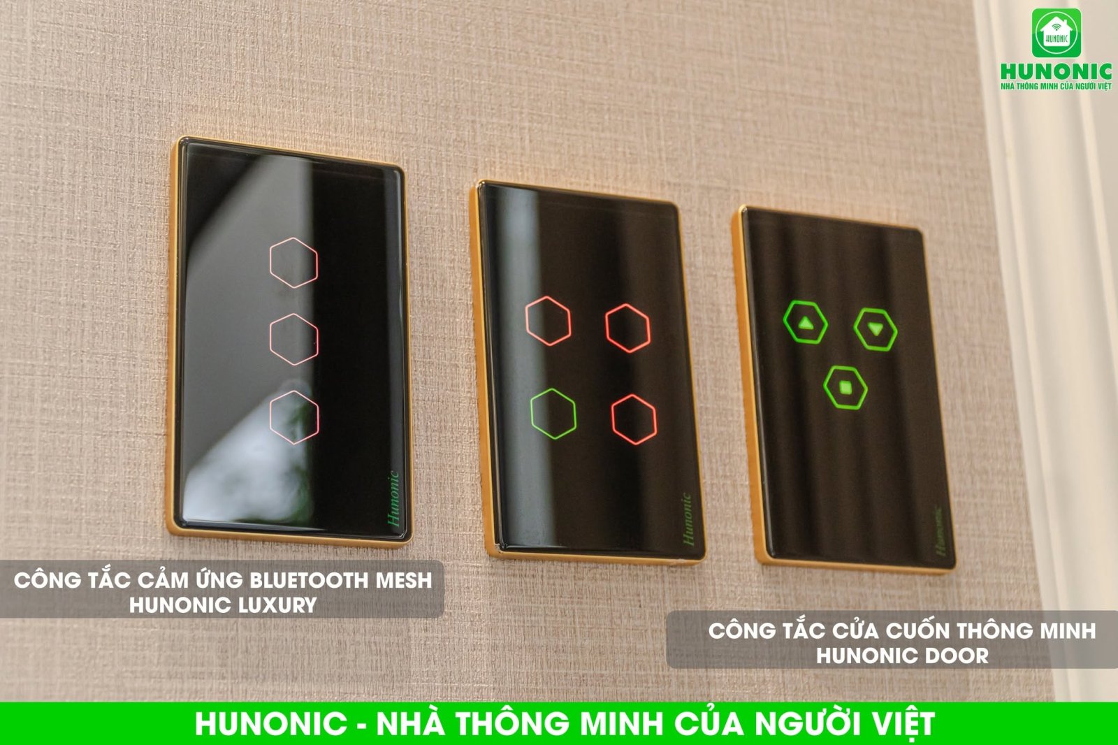 công tắc cửa cuốn thông minh Hunonic Door