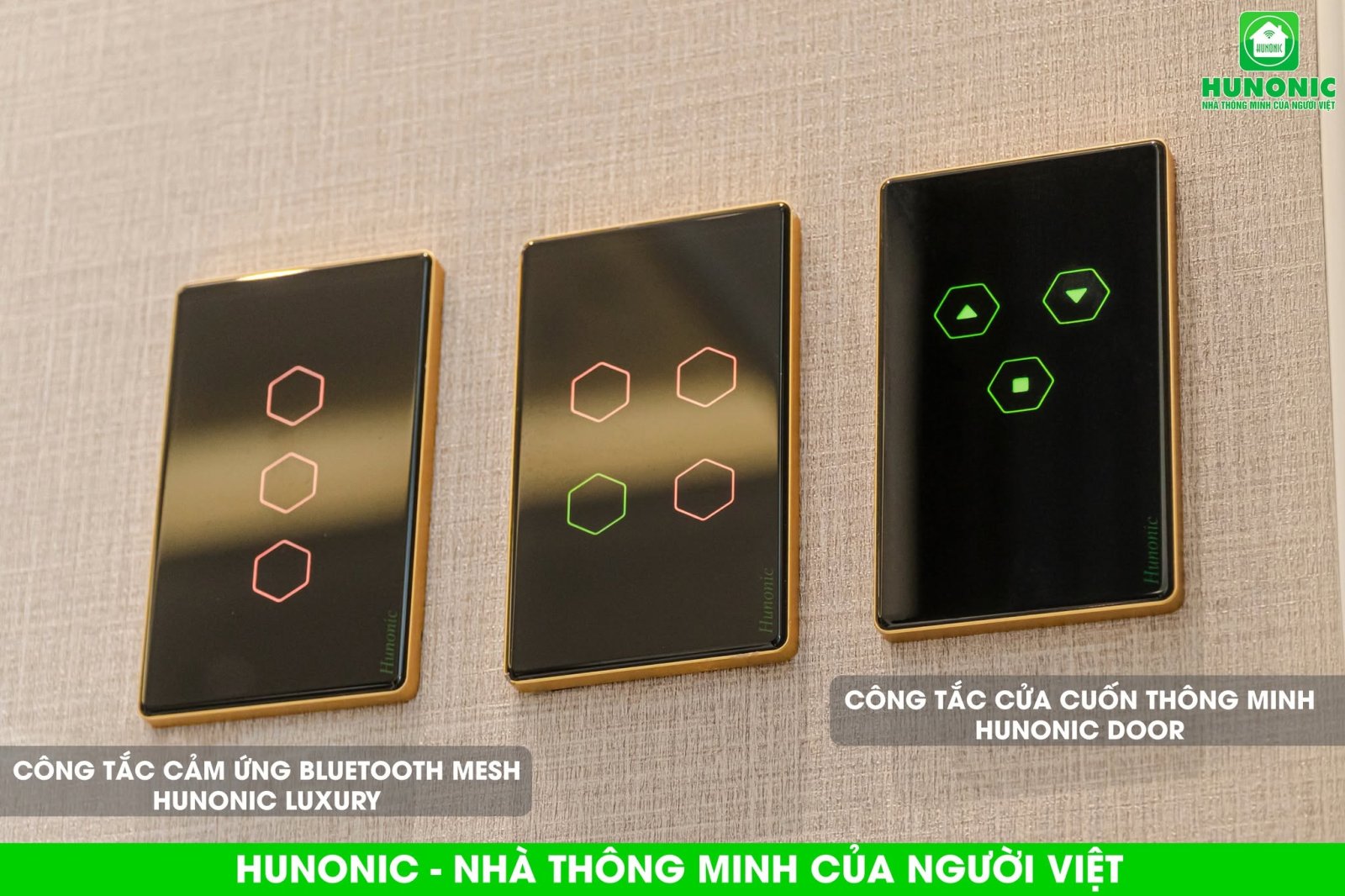 công tắc cửa cuốn thông minh Hunonic Door