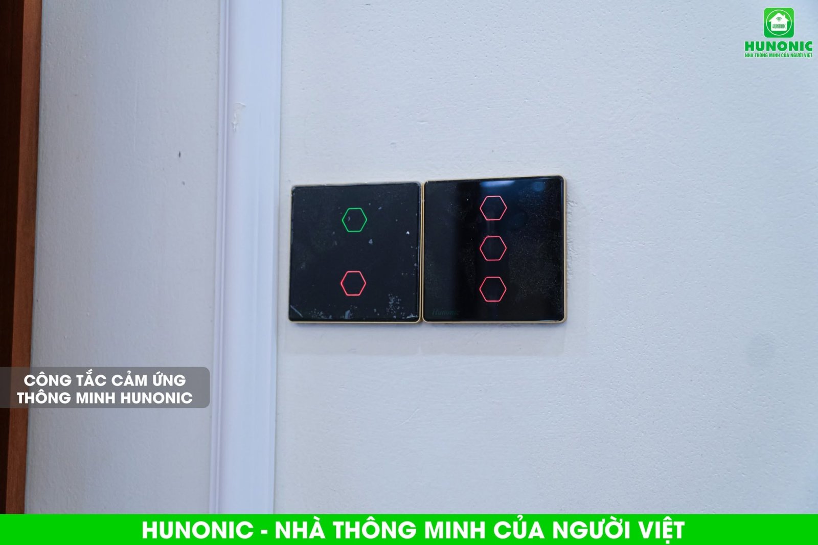 Công tắc cảm ứng thông minh Hunonic