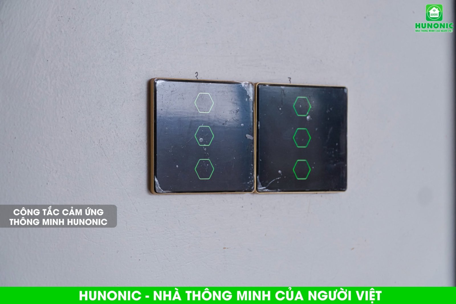 Công tắc cảm ứng thông minh Hunonic