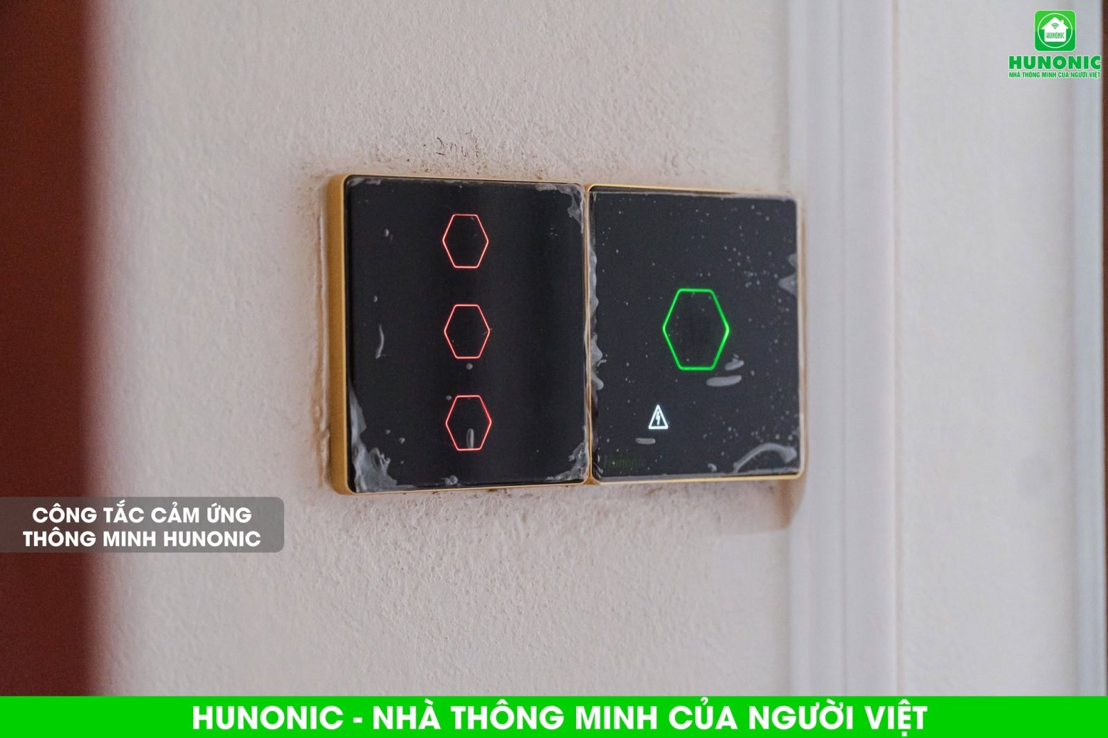 Công tắc cảm ứng thông minh Hunonic