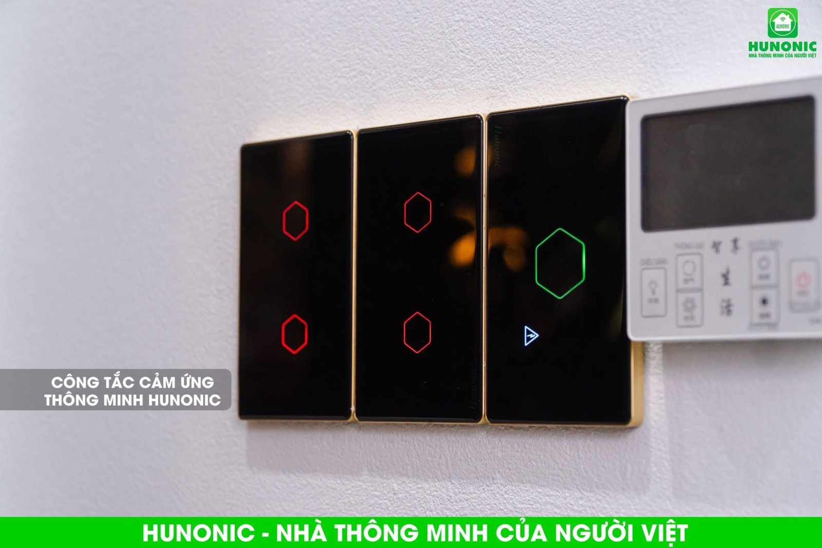 Công tắc cảm ứng thông minh Hunonic