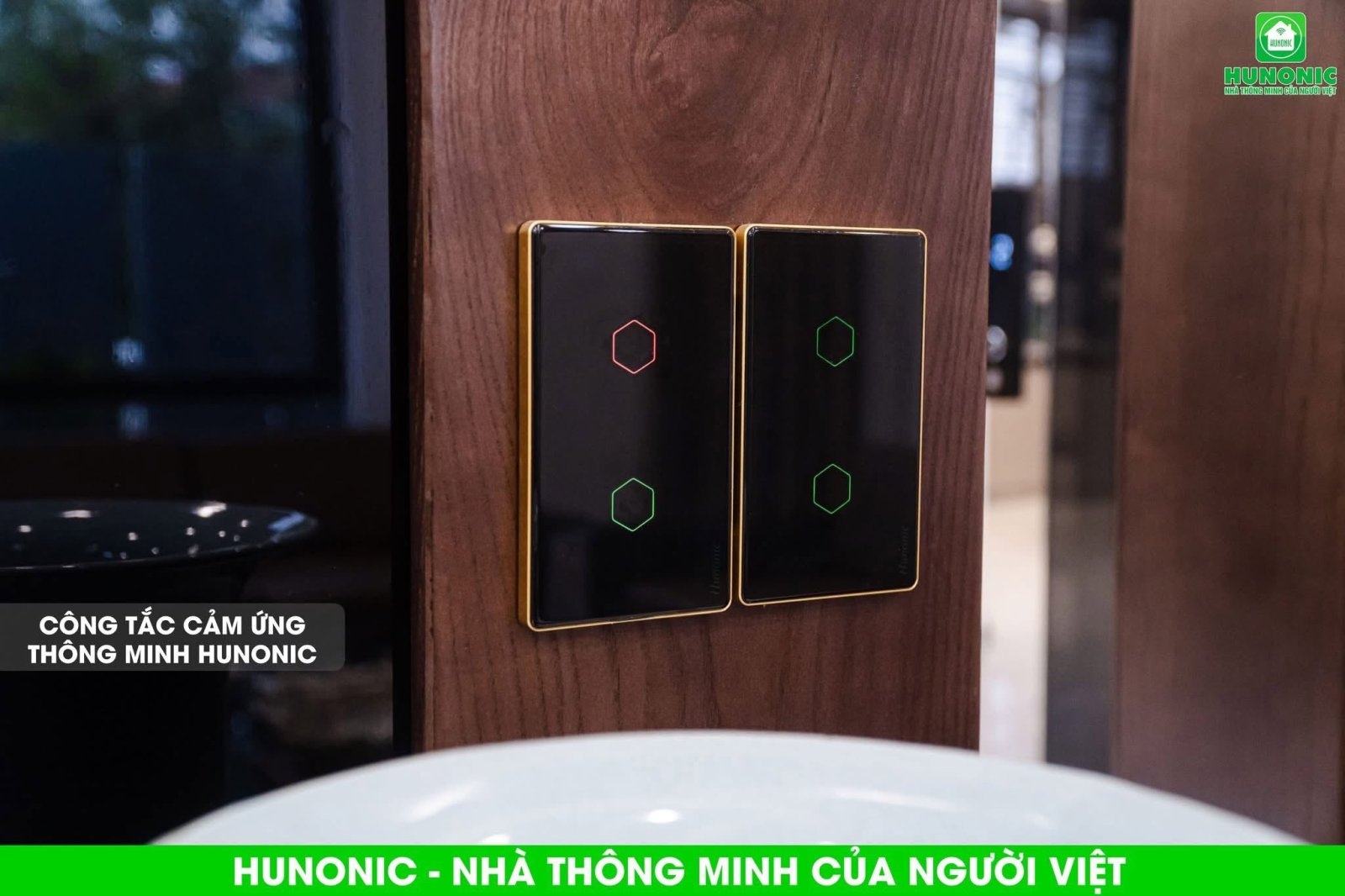 Công tắc cảm ứng thông minh Hunonic