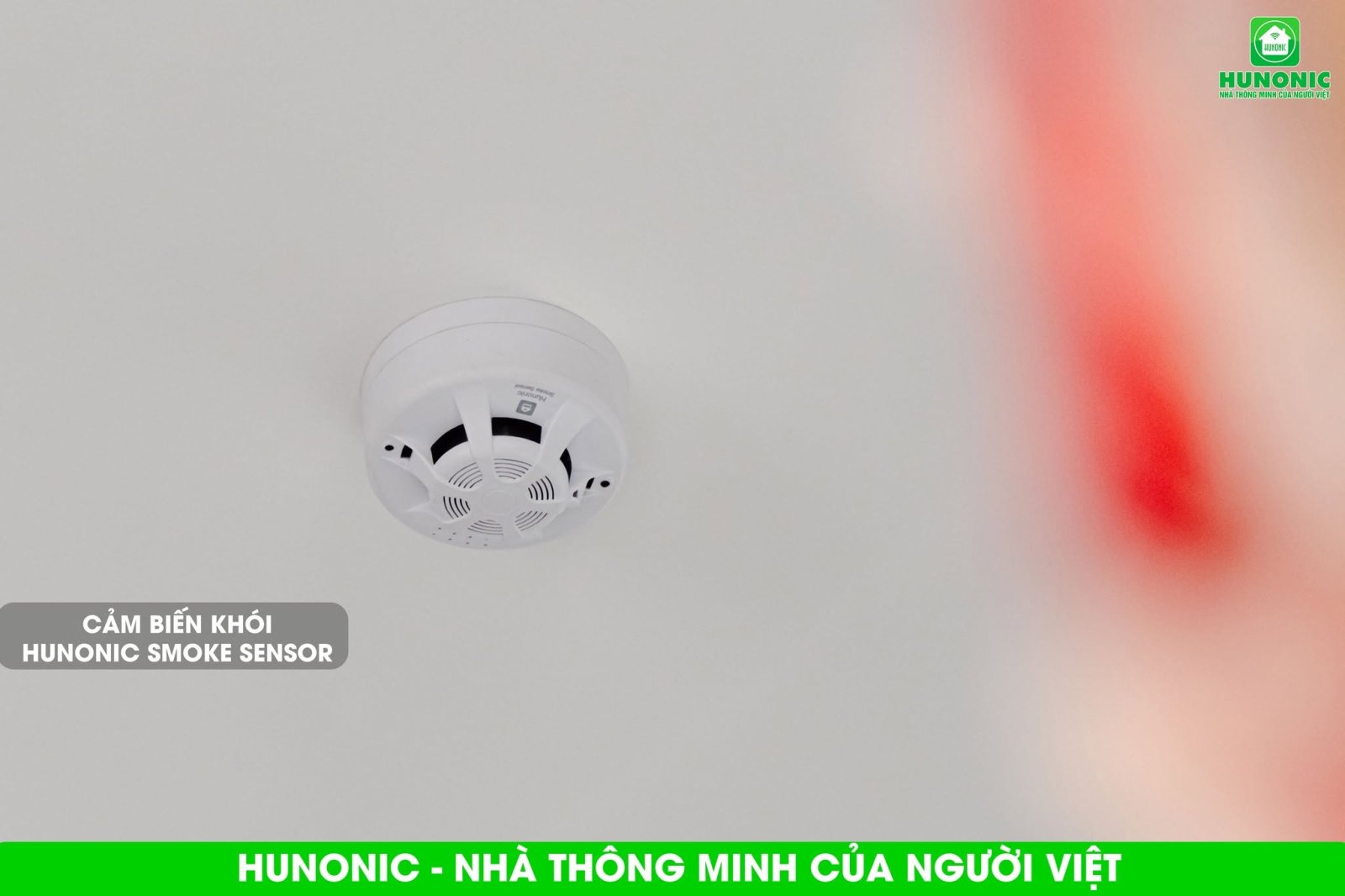 Bộ Cảm Biến Khói Thông Minh Hunonic Smoke Sensor