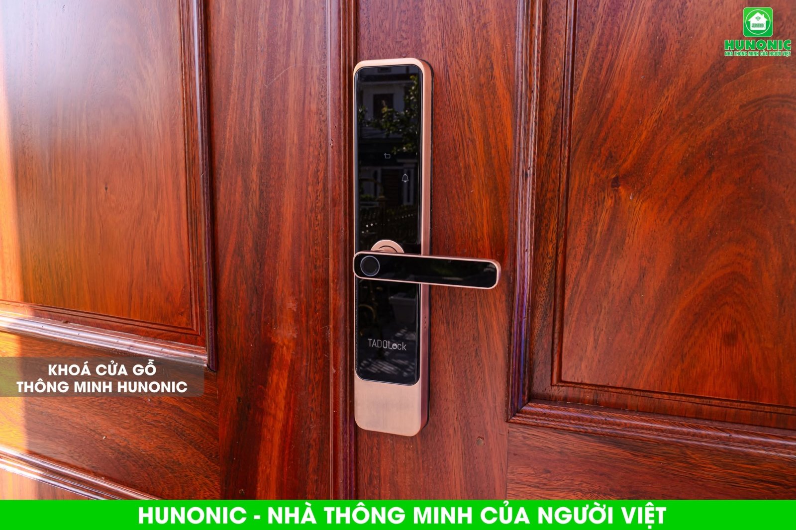 KHÓA THÔNG MINH TADOLock Cửa gỗ