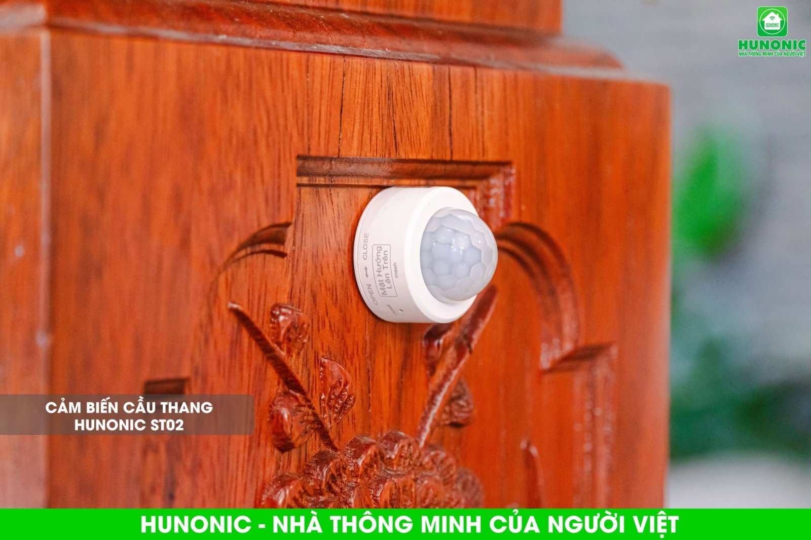 Cảm Biến Cầu Thang BLE Mesh Hunonic ST02