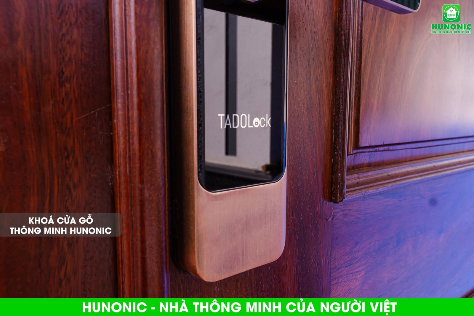 KHÓA THÔNG MINH TADOLock Cửa gỗ