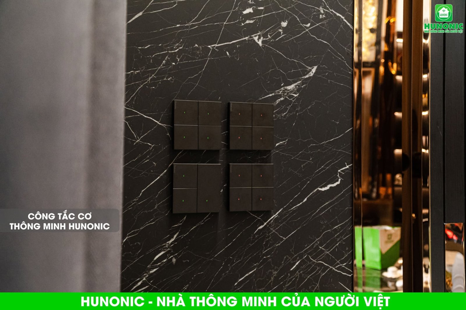 Công Tắc Cơ Thông Minh Hunonic Smech