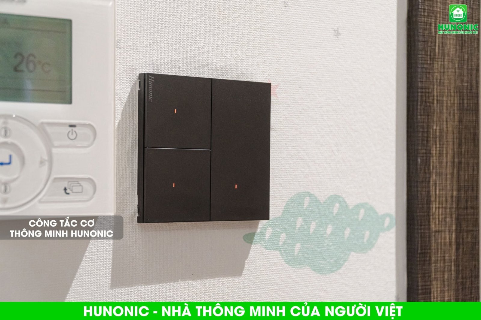 Công Tắc Cơ Thông Minh Hunonic Smech
