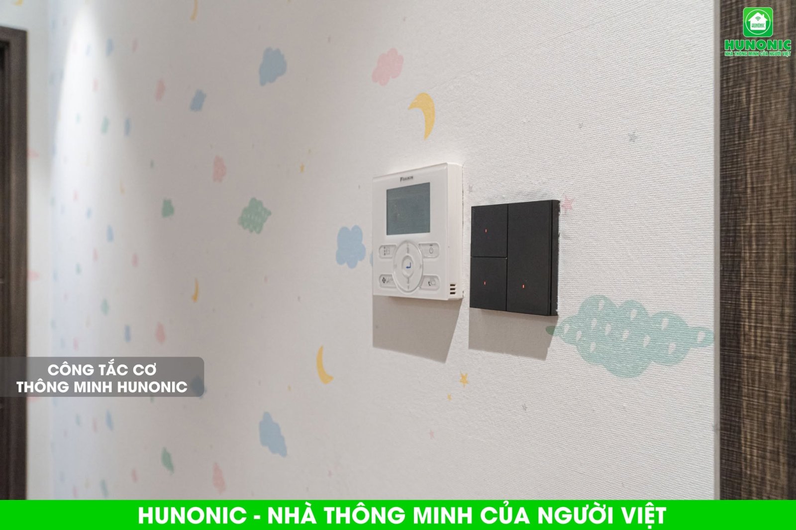 Công Tắc Cơ Thông Minh Hunonic Smech