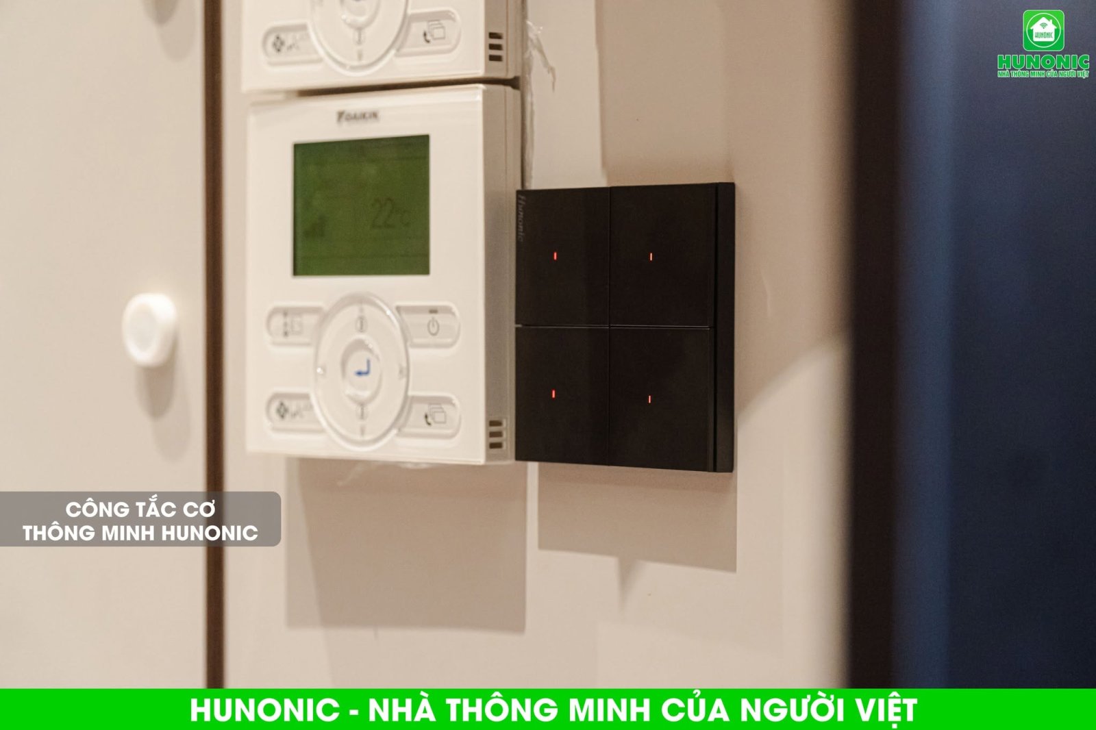 Công Tắc Cơ Thông Minh Hunonic Smech