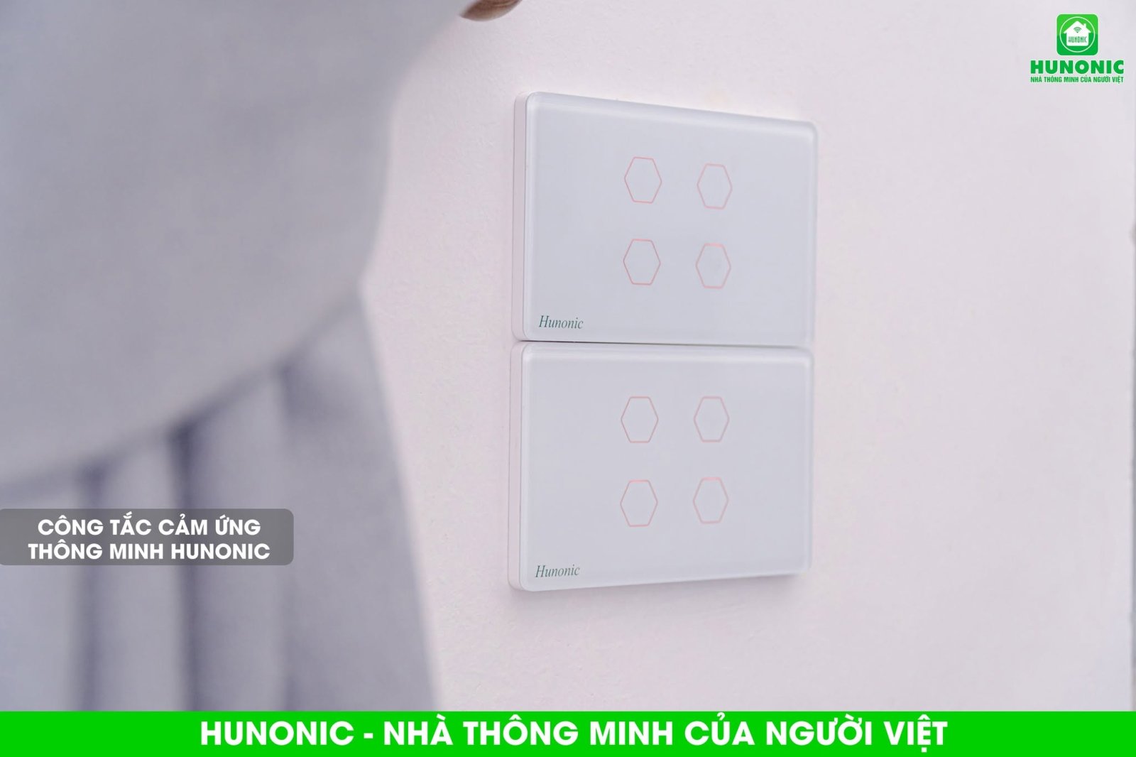 Công Tắc Cảm Ứng Wifi Hunonic Datic