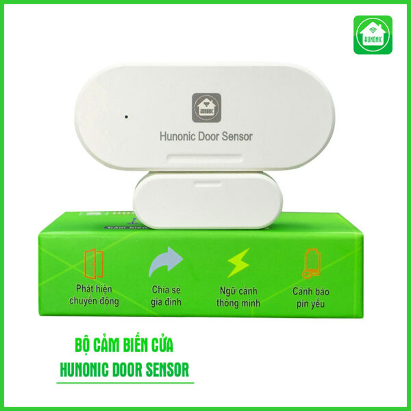 Bộ cảm biến cửa BLE Mesh Hunonic Door Sensor