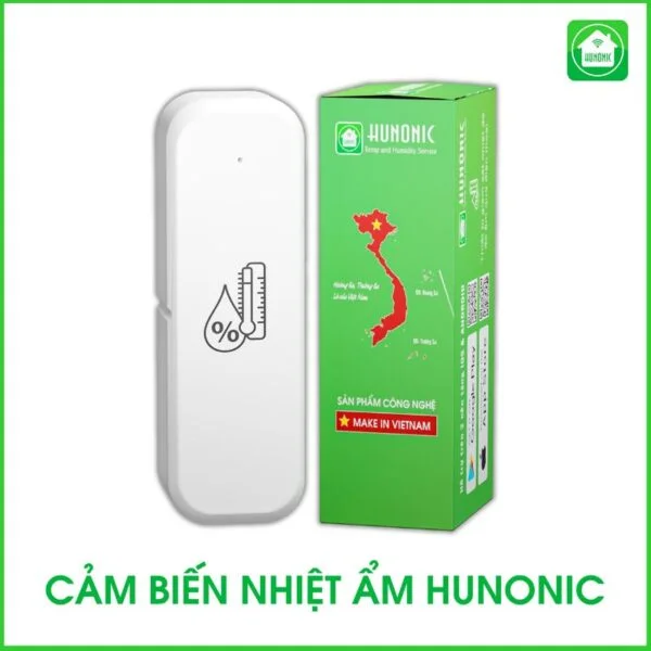 Cảm Biến Nhiệt Ẩm BLE Hunonic