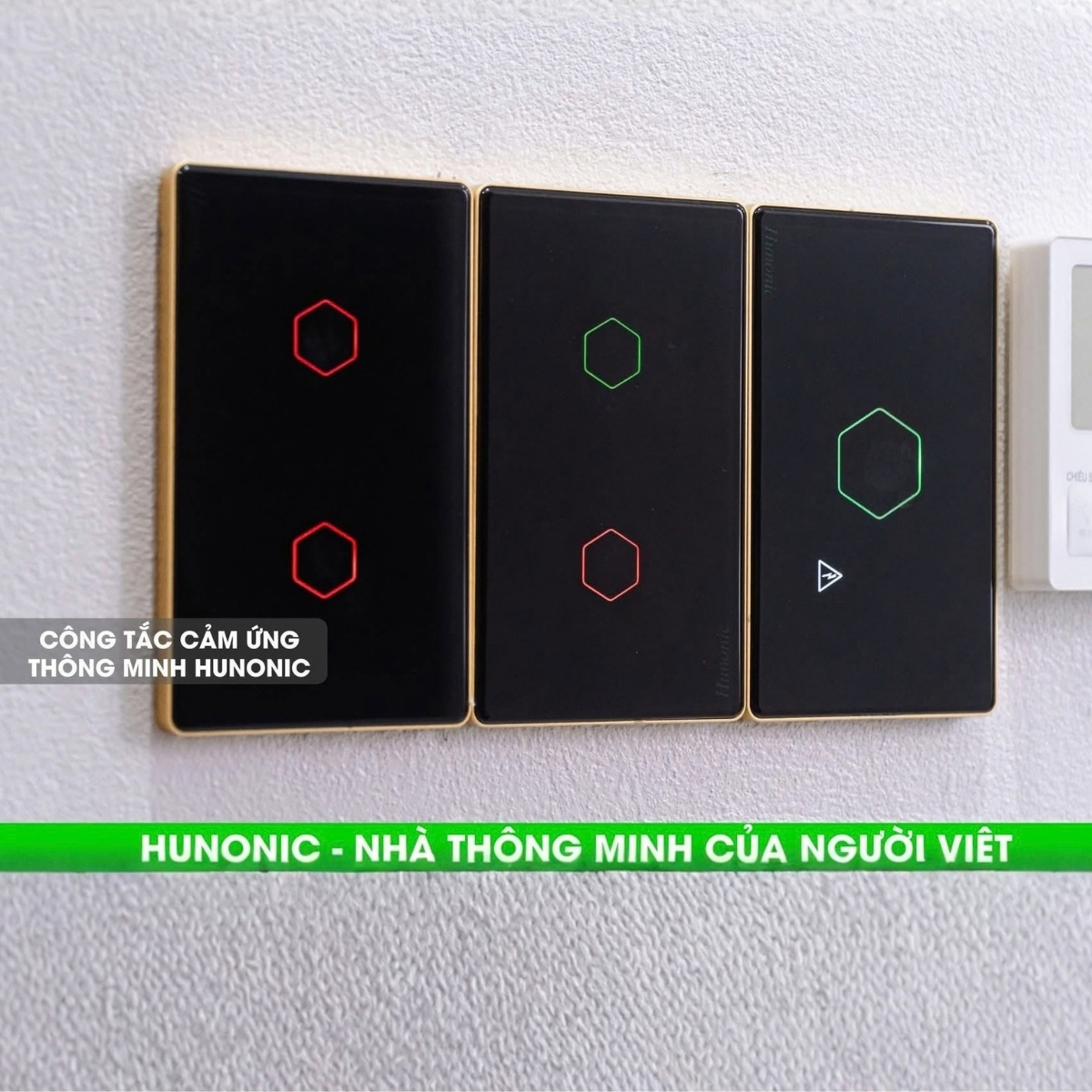 Công tắc cảm ứng thông minh Hunonic