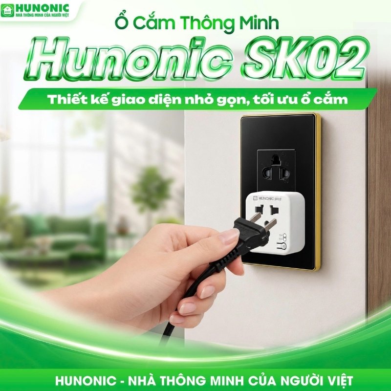 Thiết bị dùng được với ổ cắm Hunonic SK02