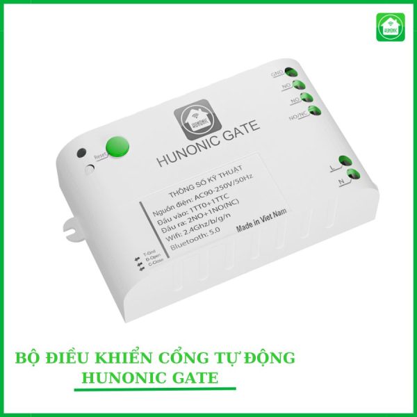 Bộ điều khiển cổng tự động Wifi HUNONIC GATE Điều khiển cổng
