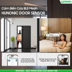 Bộ cảm biến cửa BLE Mesh Hunonic Door Sensor - Ảnh 5
