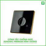 Công Tắc Hunonic BLE Premium Hình Vuông Chống Giật