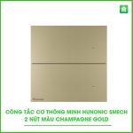 Công Tắc Cơ Thông Minh Hunonic Smech 2 Nút