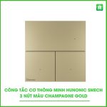 Công Tắc Cơ Thông Minh Hunonic Smech 3 Nút
