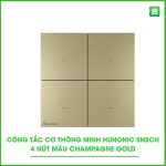 Công Tắc Cơ Thông Minh Hunonic Smech 4 Nút