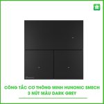 Công Tắc Cơ Thông Minh Hunonic Smech 3 Nút - Ảnh 2