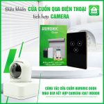 Combo Công Tắc Cửa Cuốn Hunonic Kết Hợp Camera Icat Indoor - Ảnh 2