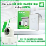 Combo Công Tắc Cửa Cuốn Hunonic Kết Hợp Camera Icat Indoor