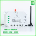 Công tắc Hunonic Noma 4CH Điều khiển thiết bị từ xa qua SMS