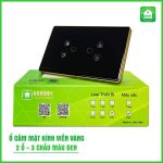 Ổ Cắm Hunonic Có Tiếp Địa Viền Vàng - Ảnh 2