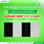 Công Tắc Cảm Ứng 2 Nút Wifi Hunonic Datic - Ảnh 6